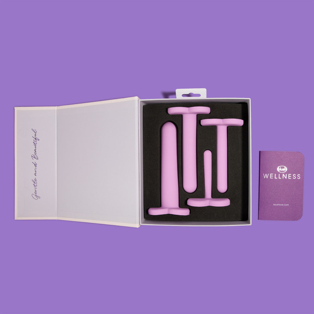 Blush Wellness 4-Piece Dilator Kit for Vaginal, Anal Opening & Depth-2