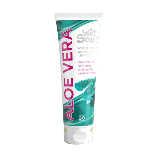 Wet Stuff Aloe Vera No-Rinse Water-Based Lubricant 100g-0