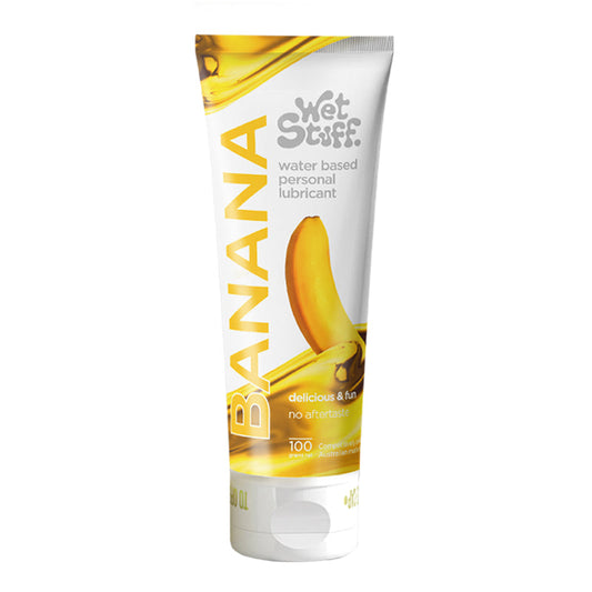 Wet Stuff Banana Water-Based Edible Lubricant 100g-0