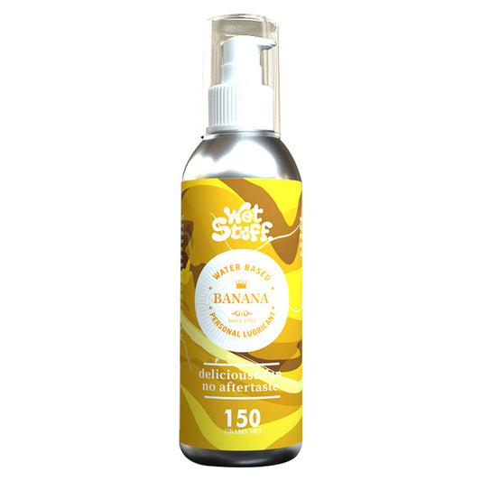 Wet Stuff Banana Edible Water-Based Lubricant 150g-0