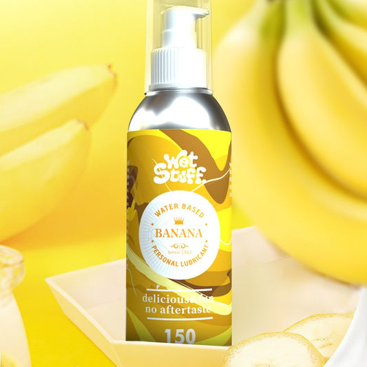 Wet Stuff Banana Edible Water-Based Lubricant 150g-1