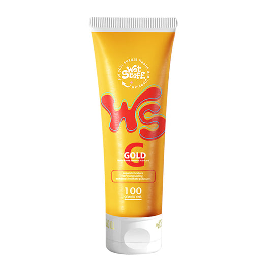 Wet Stuff Gold No-Rinse Water-Based Lubricant 100g-0