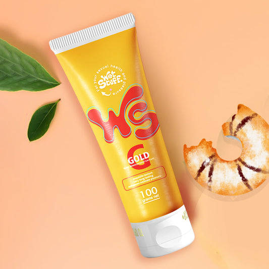 Wet Stuff Gold No-Rinse Water-Based Lubricant 100g-1
