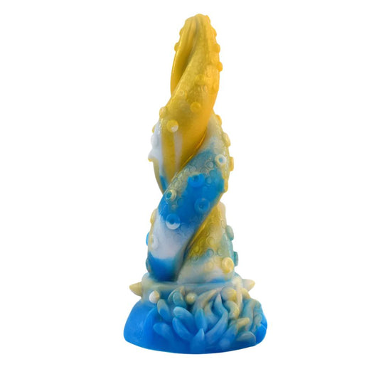 YOCY Ancient Mythical Yellow Dragon Tentacle Dildo-0