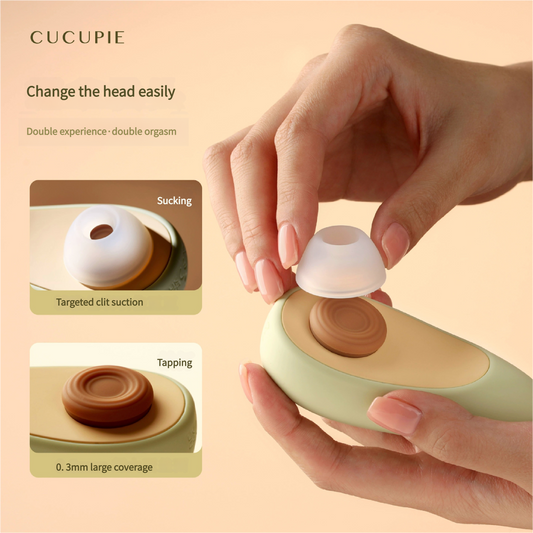 CUCUPIE Avocado Clit Sucking Vibrator-1