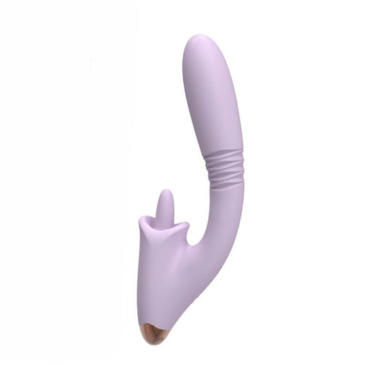 Handmaiden No.L Licking & Thrusting Rabbit Vibrator App Controlled-0