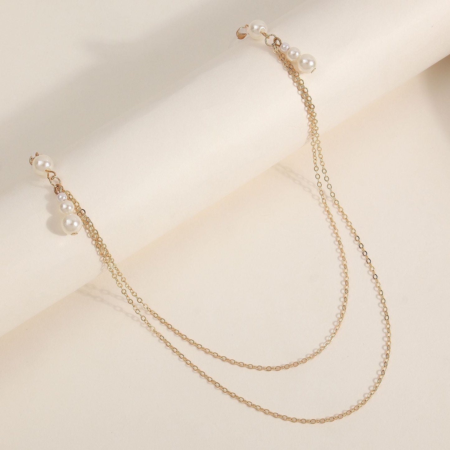 Pearl Pendant Nipple Clamps with Chain-3