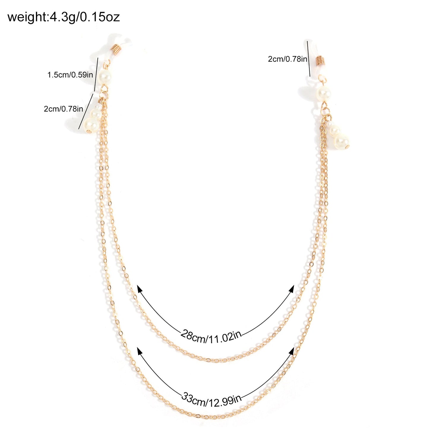 Pearl Pendant Nipple Clamps with Chain-4