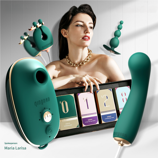 QINGNAN Quartet Sex Toy Kit for Clit, G-Spot, Anal & Nipples-1