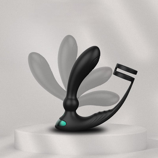 UEKOU Whale 2 Plus Prostate Massager with Cock Ring App Controlled-1