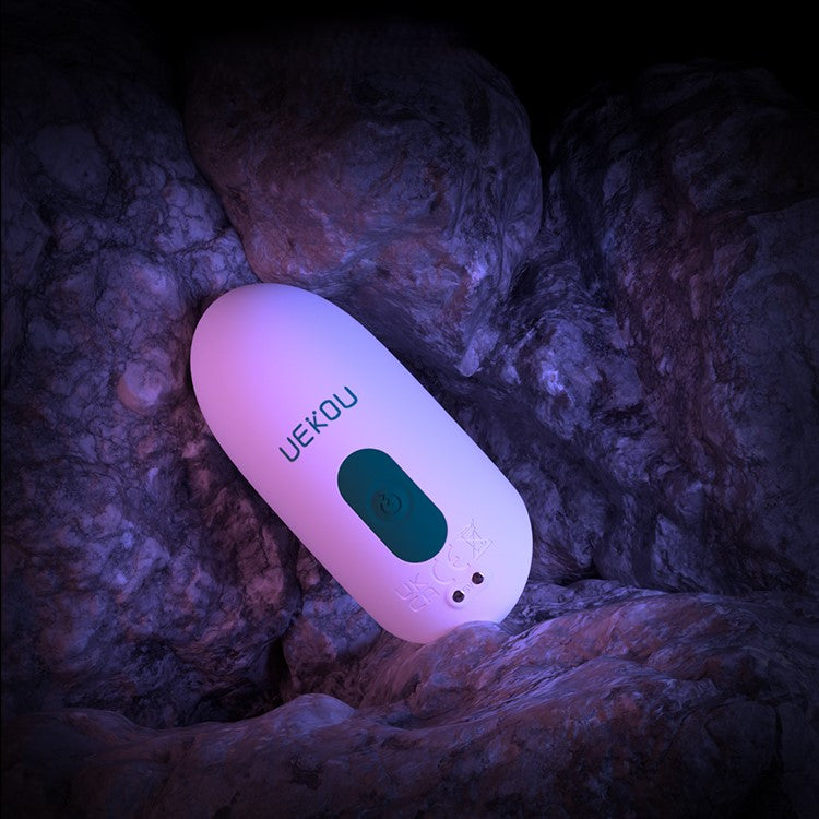 UEKOU White Shark Vibrating Male Masturbator App Controlled-3
