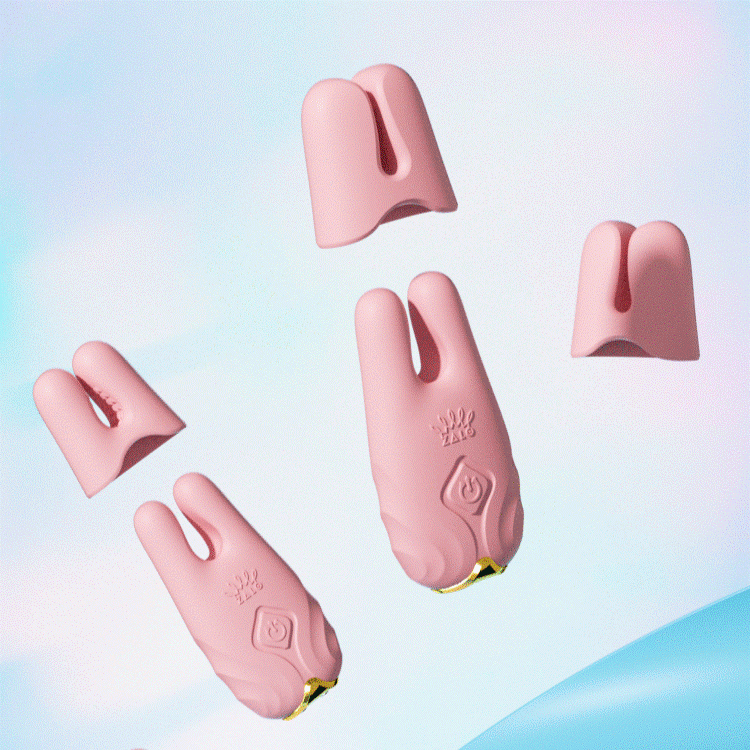 ZALO Nave Vibrating Nipple Clamps App Controlled-2