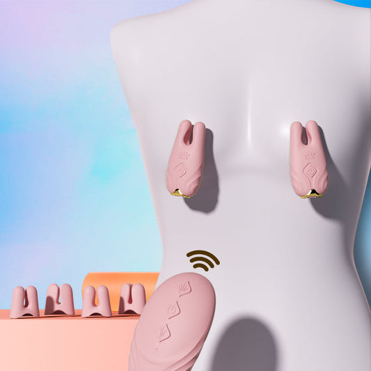 ZALO Nave Vibrating Nipple Clamps App Controlled-1