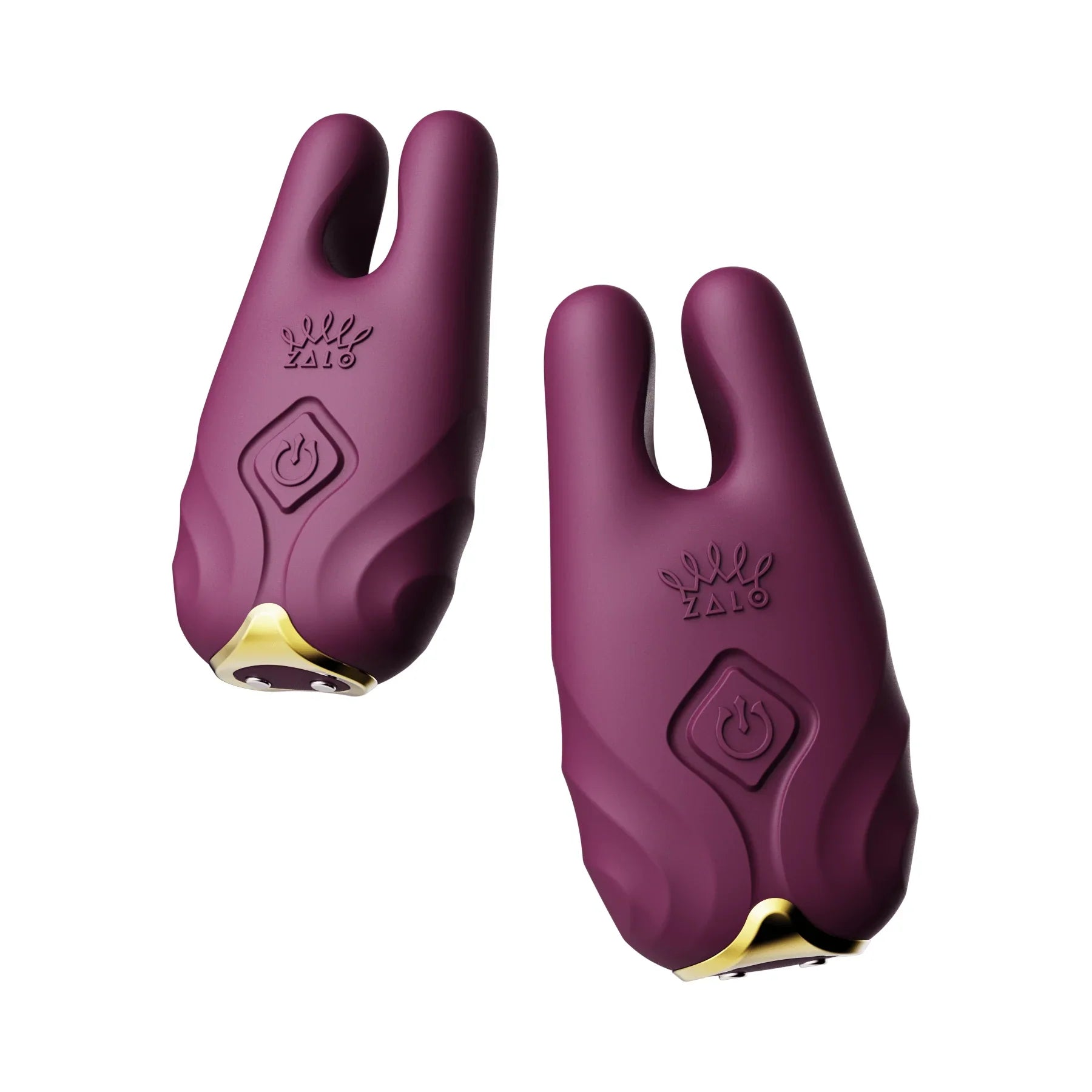 ZALO Nave Vibrating Nipple Clamps App Controlled-7