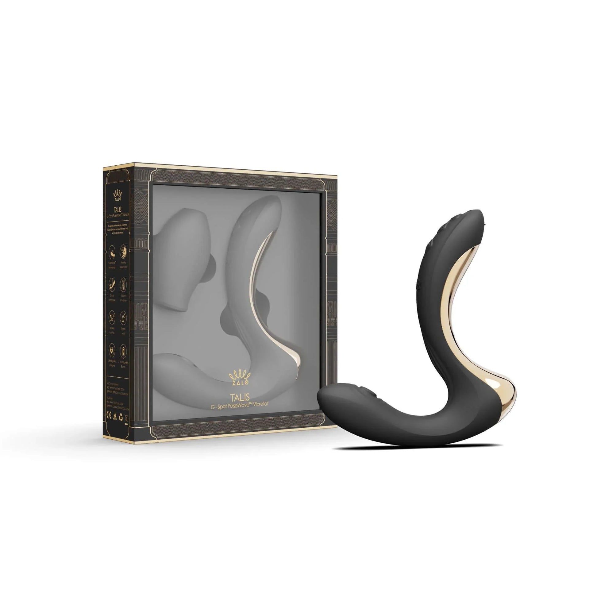 ZALO Talis PulseWave Clit Suction & G-Spot Vibrator-5