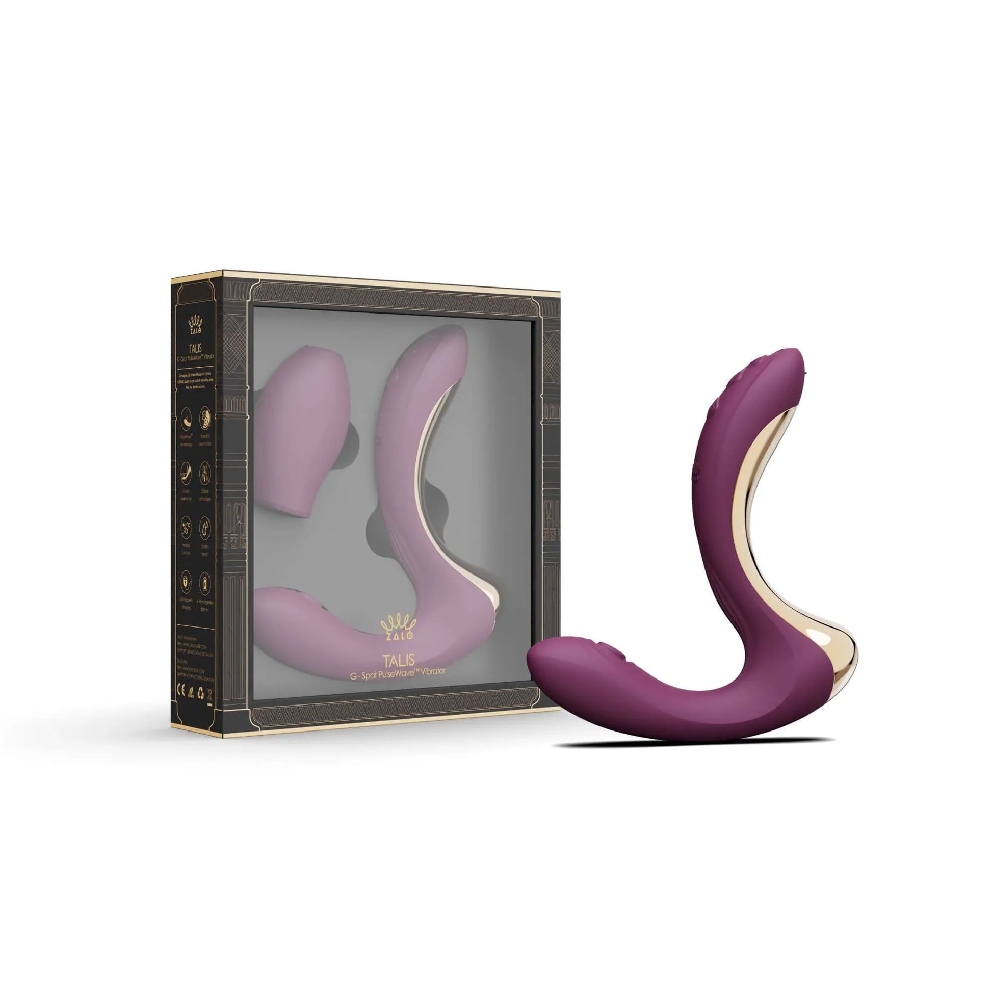 ZALO Talis PulseWave Clit Suction & G-Spot Vibrator-7